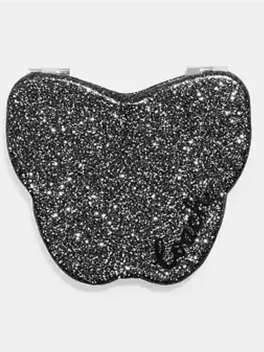 🦋🖤🦋 COACH GLITTER, COMPACT MIRROR 🦋🖤🦋 NWT 🦋🖤🦋